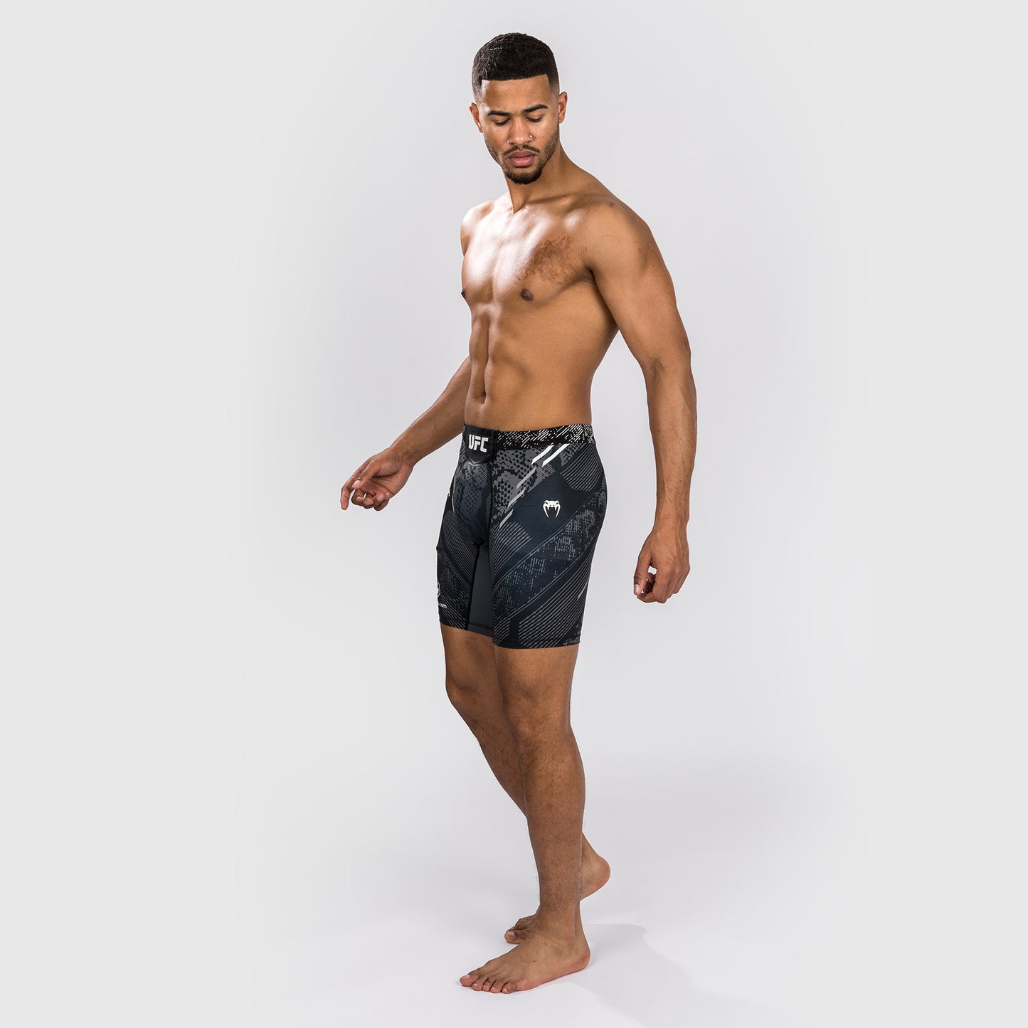 UFC Adrenaline by Venum Authentic Fight Night Men’s Vale Tudo Short - Black