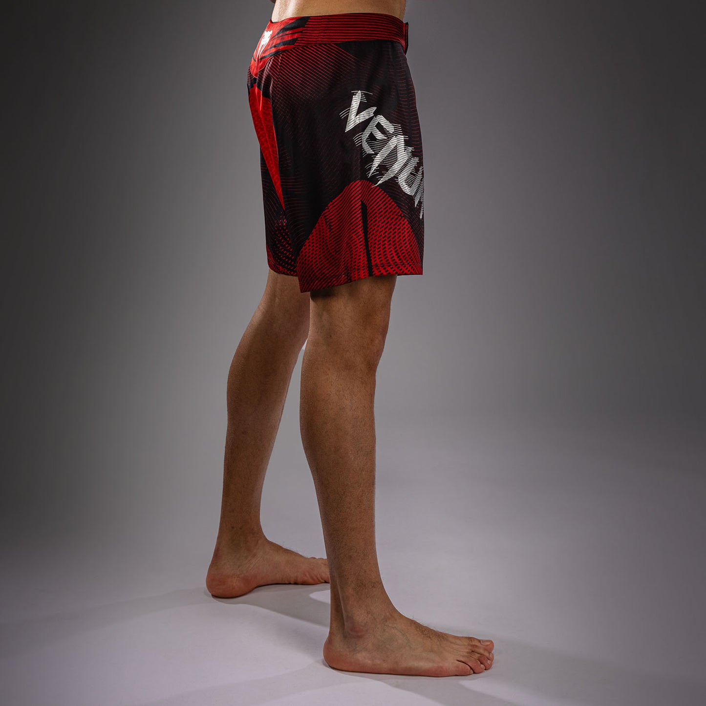 Venum Galactic 3.0 Fight Shorts - Red/Silver