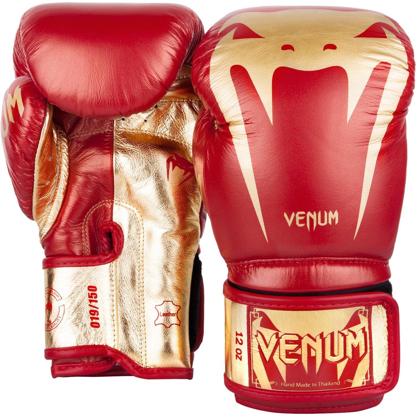 Venum Giant 3.0 Boxing Gloves Blood & Gold - Limited Edition - Nappa Leather