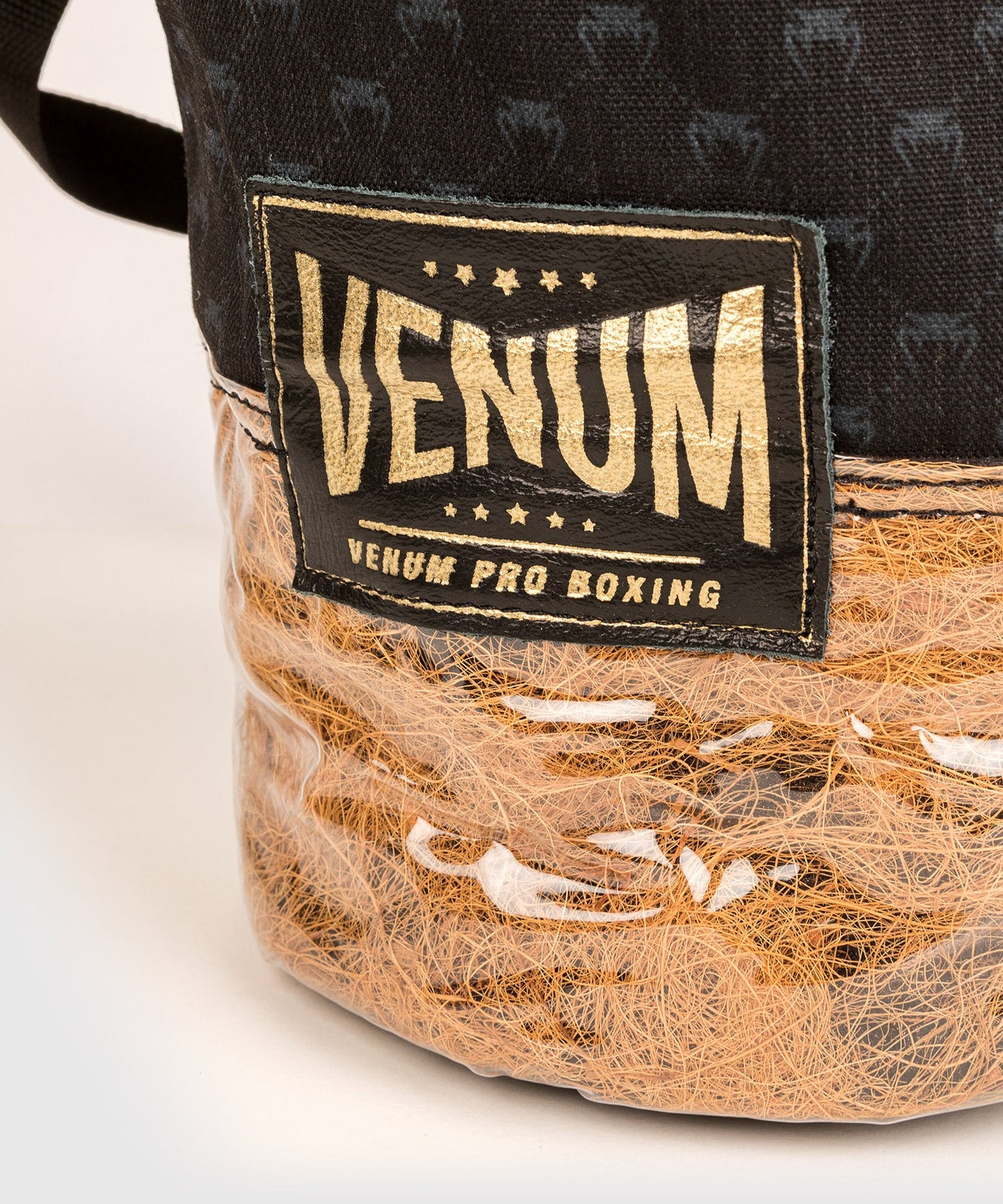 Venum Coco Monogram Pro Lace Up Boxing Gloves - Intense Black