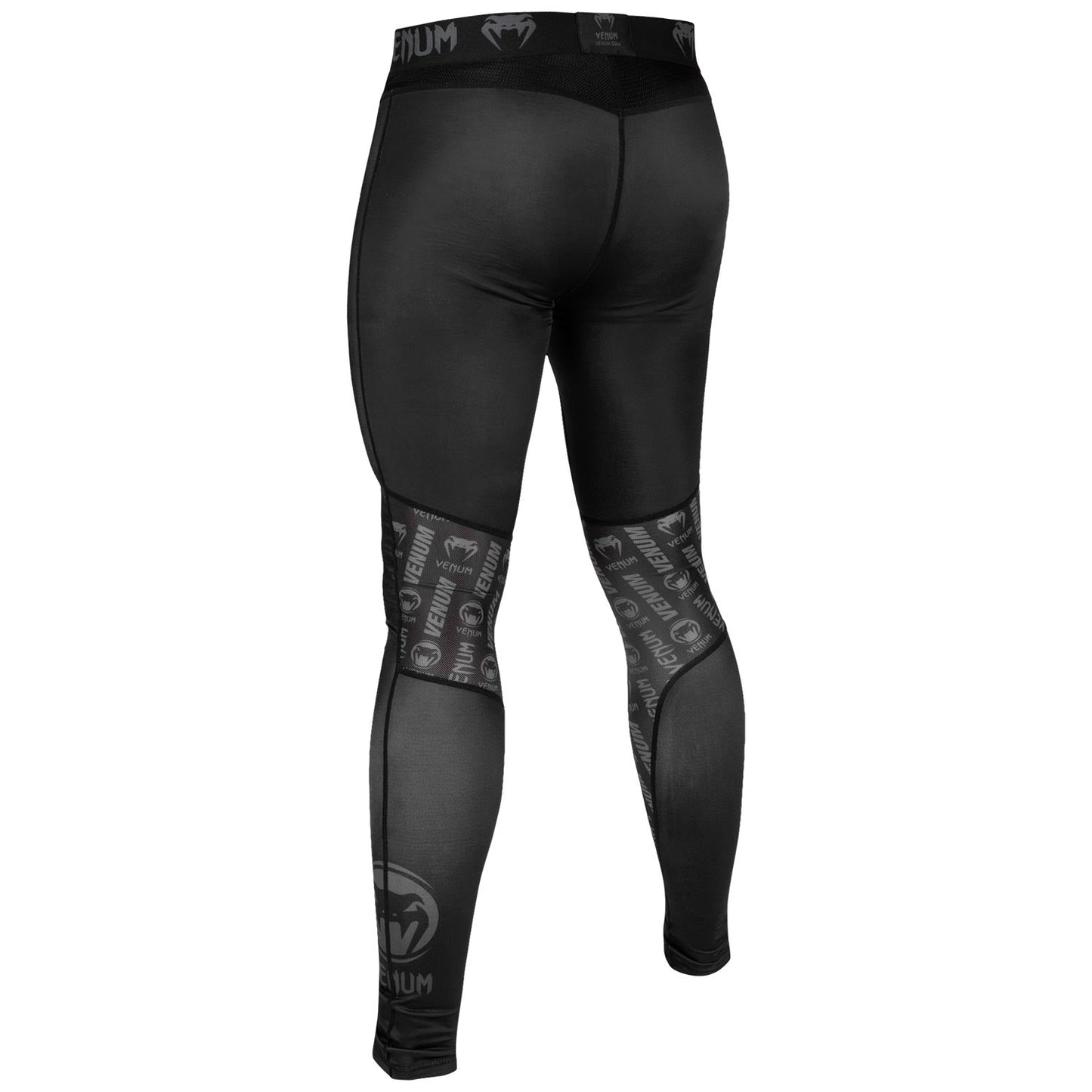 Venum Logos Tights - Black/Black