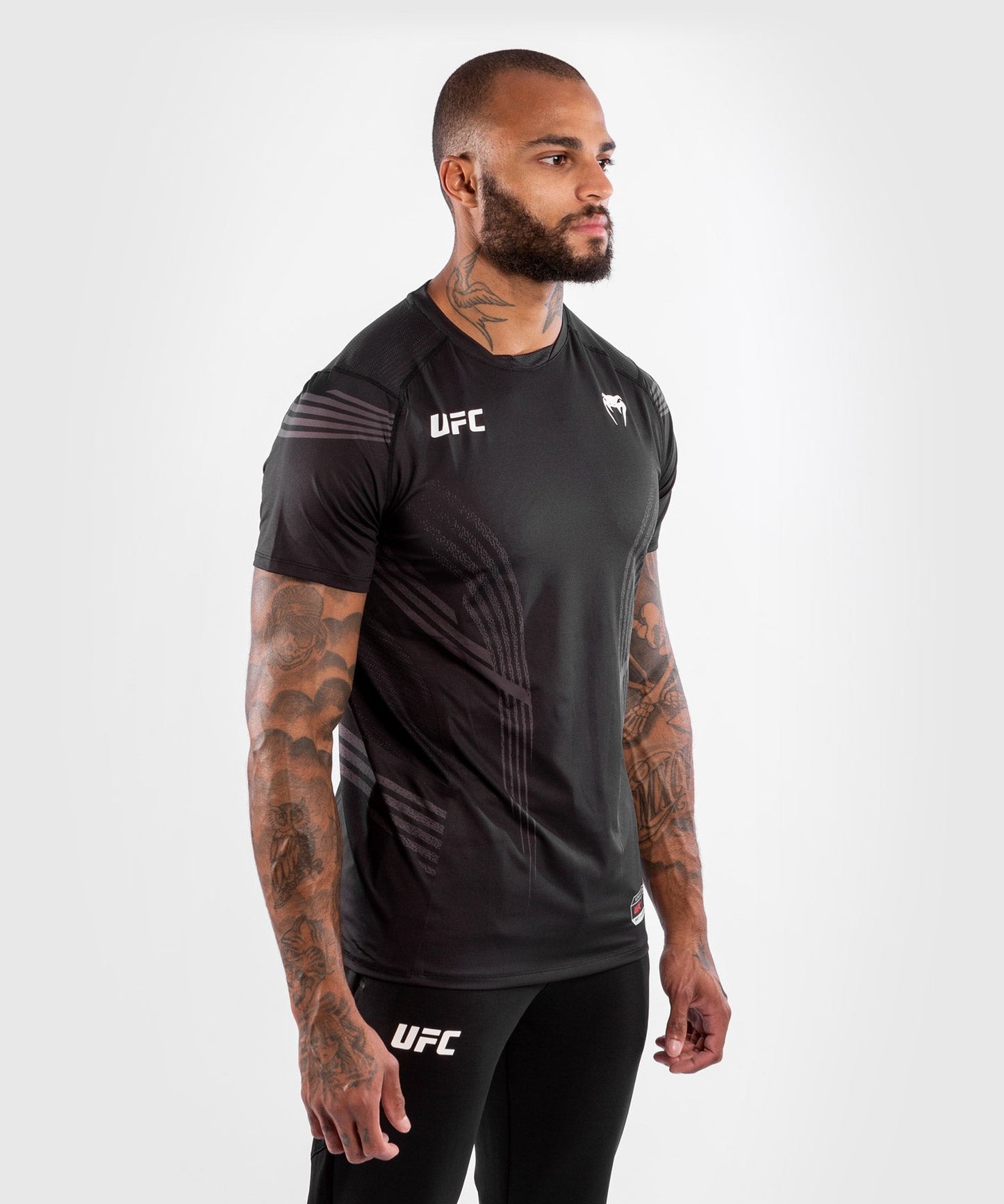 UFC Venum Personalized Authentic Fight Night Men's Walkout Jersey - Black