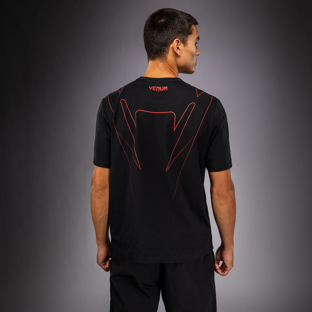 Venum Amazonia Reborn T-Shirt - Black/Red