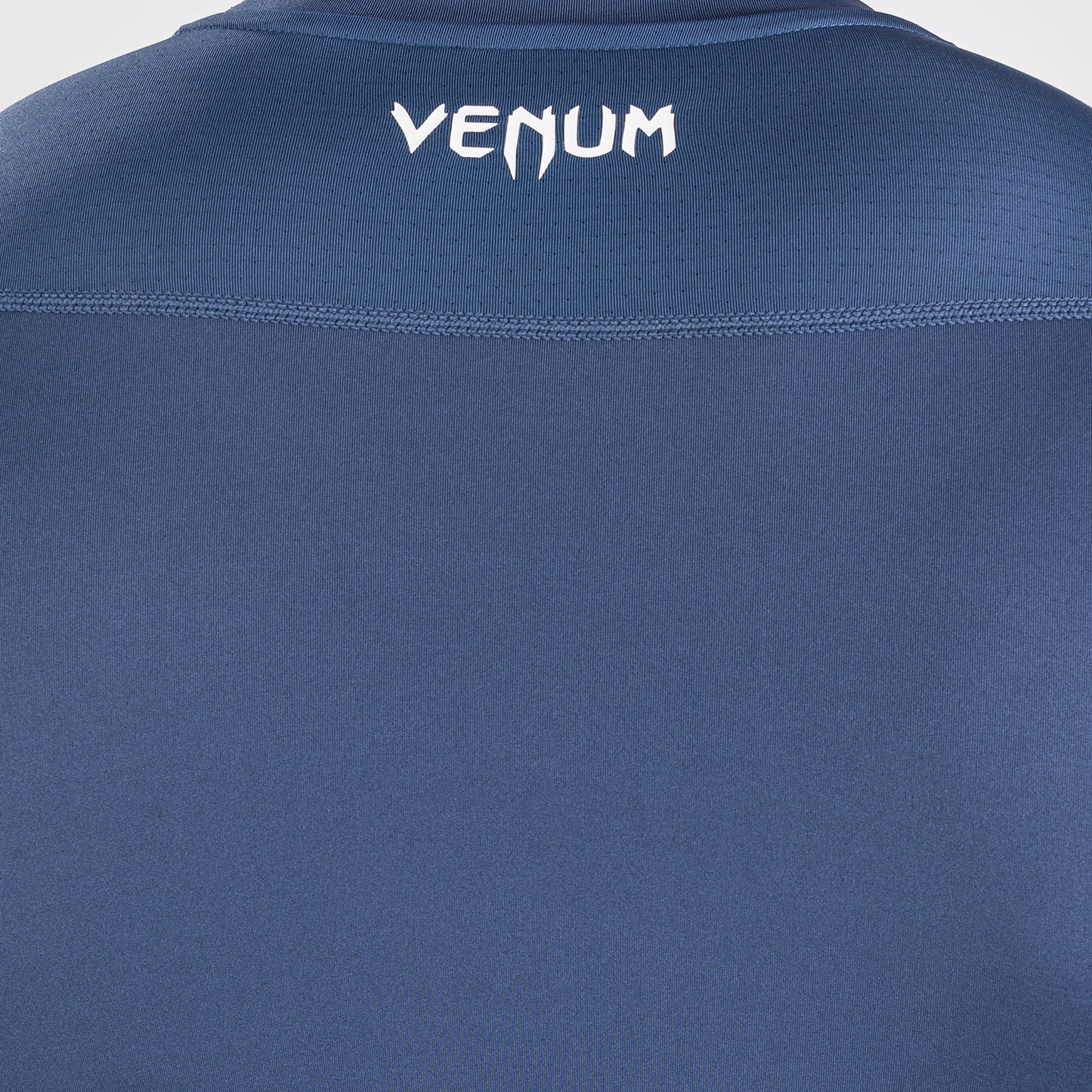 Venum Attack Men's Short Sleeve Rashguard - Navy Blue