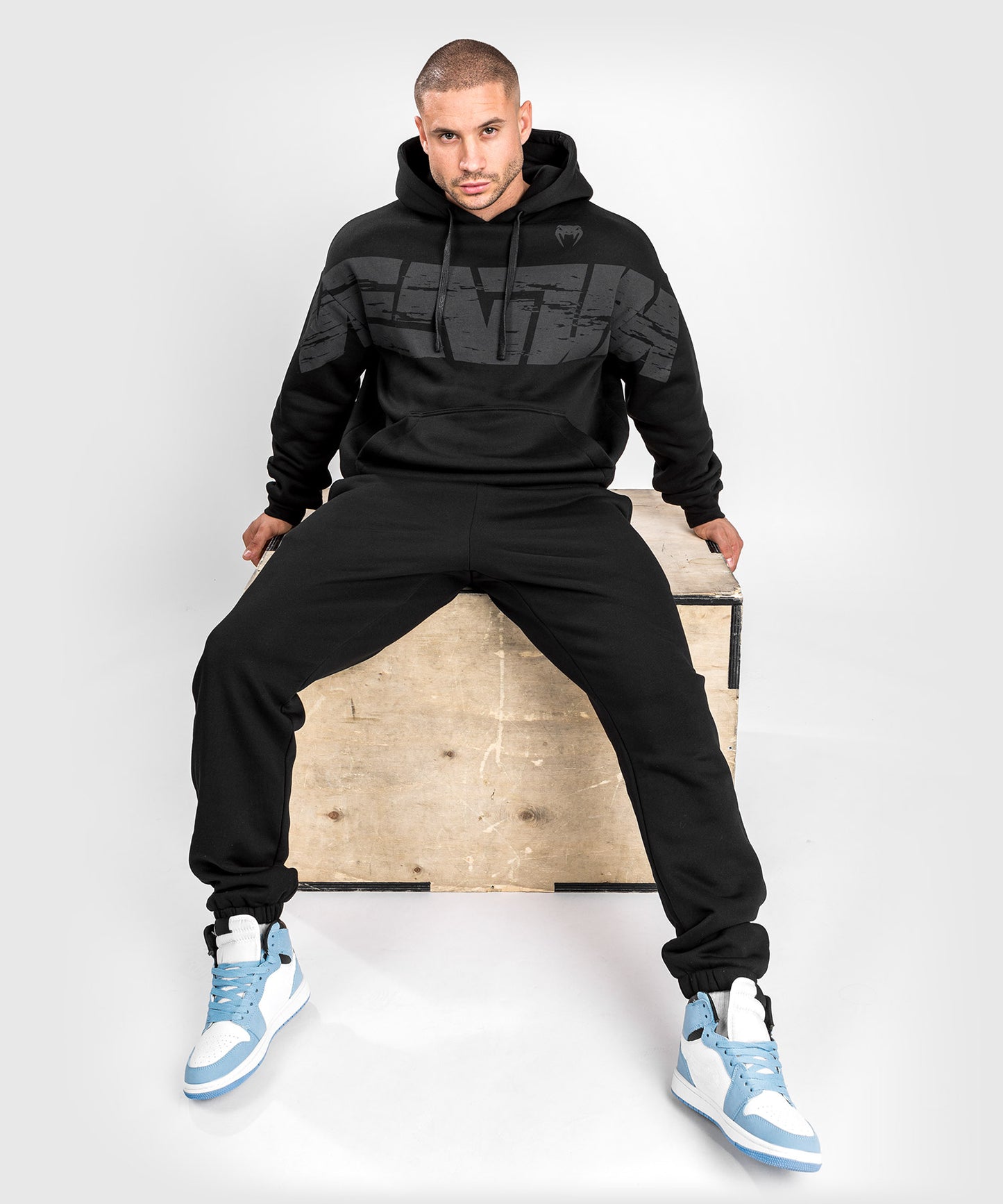 VENUM CONNECT XL HOODIE - OVERSIZE FIT - BLACK