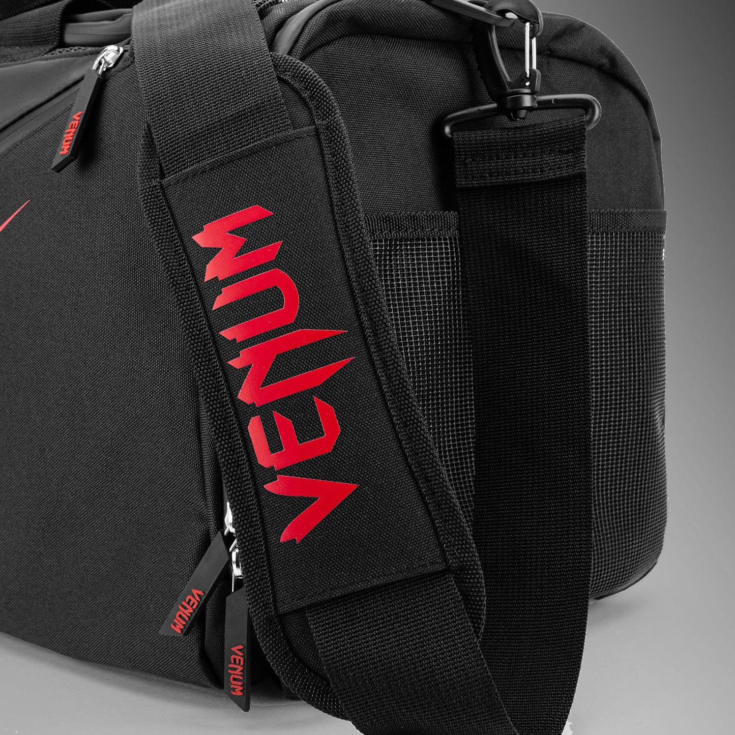 Venum Trainer Lite Evo Sports Bags  - Black/Red