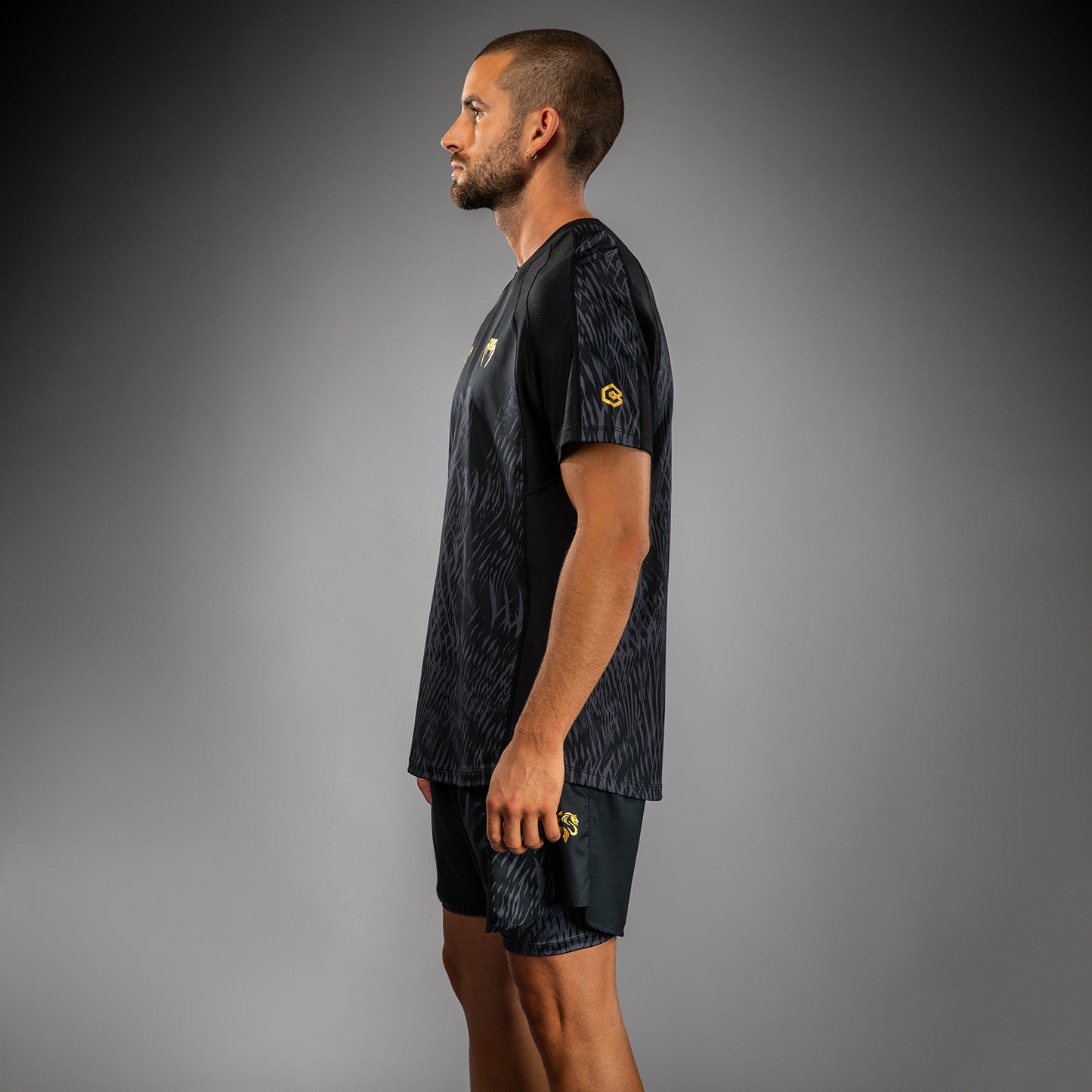Venum x Chimaev Dry-Tech Shirt - Black/Grey