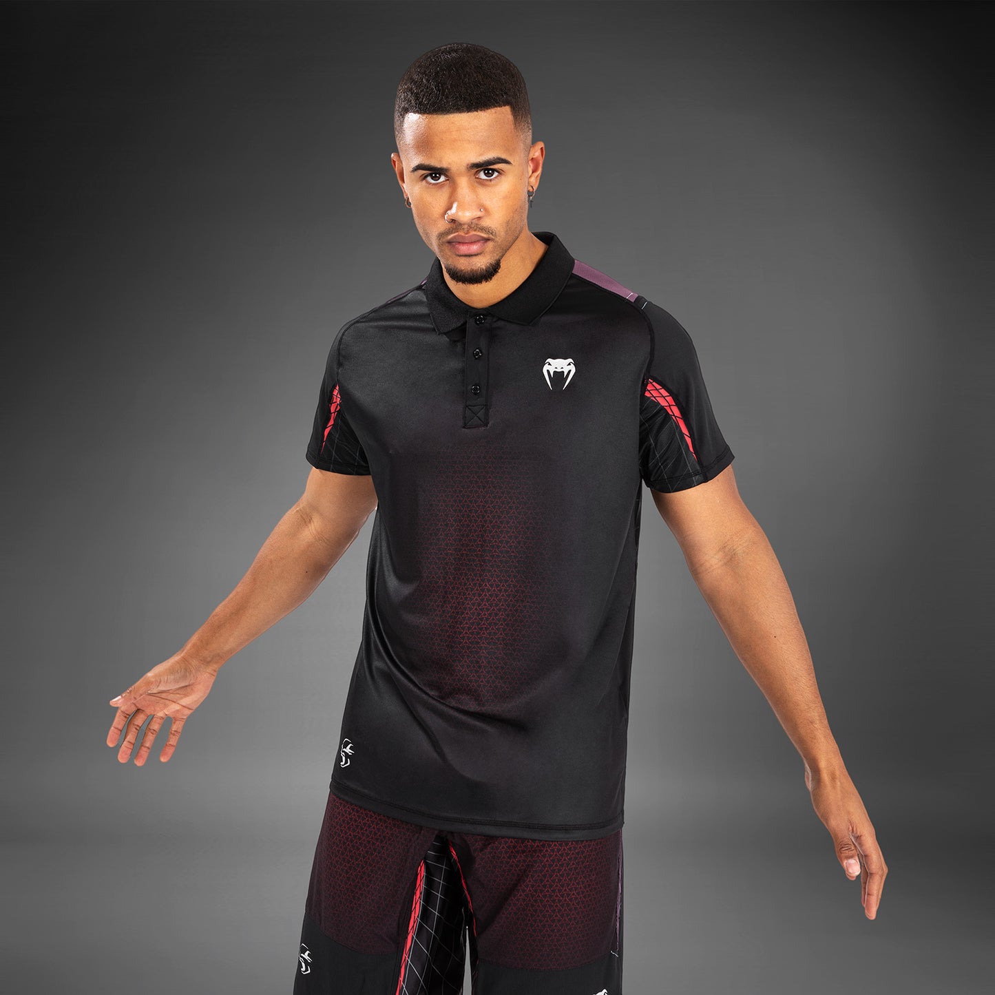 Venum x Dodge Banshee Men’s Dry Tech Polo - Black
