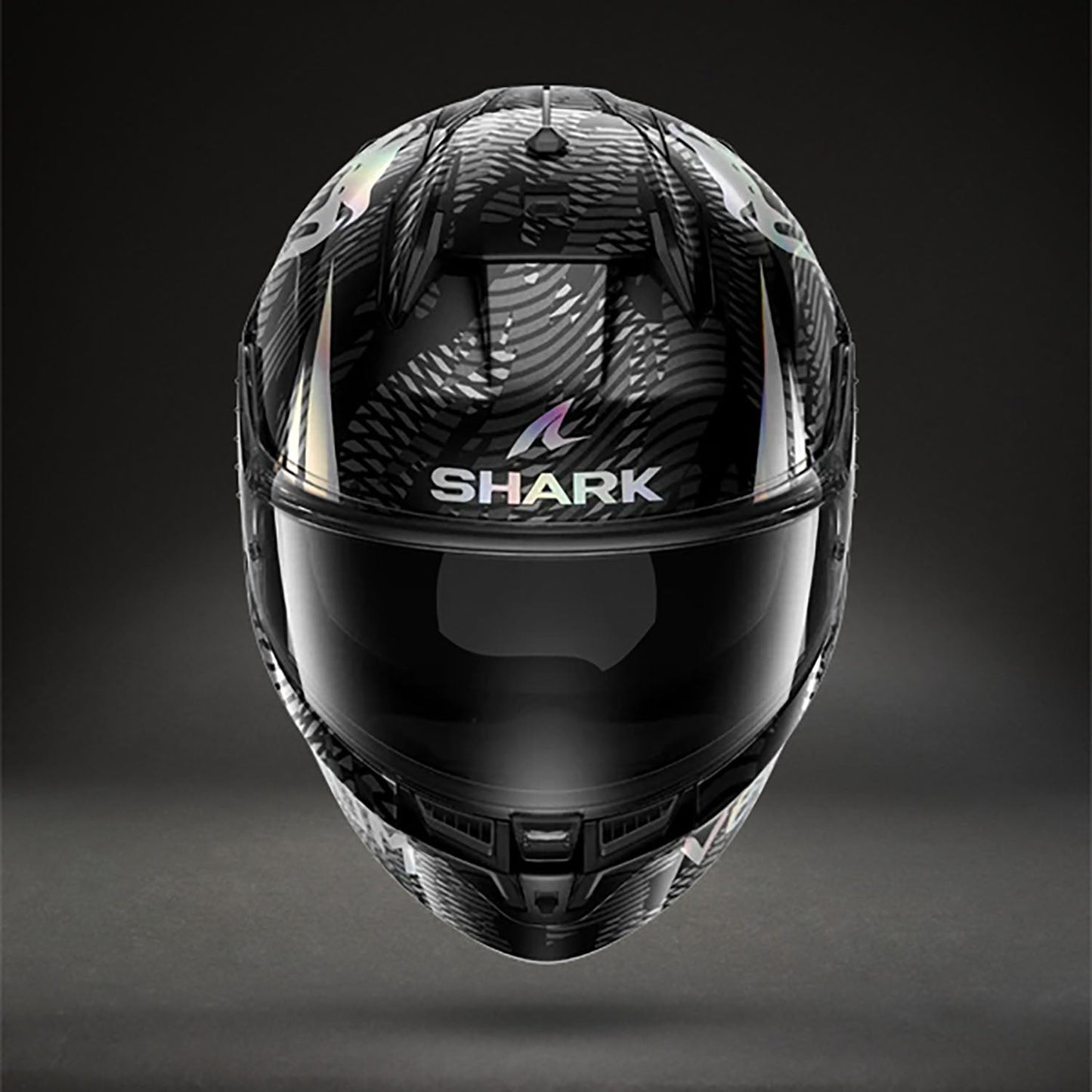 Venum x Shark D-SKWAL 3 Motorcycle Helmet - Black Chrom Anthracite