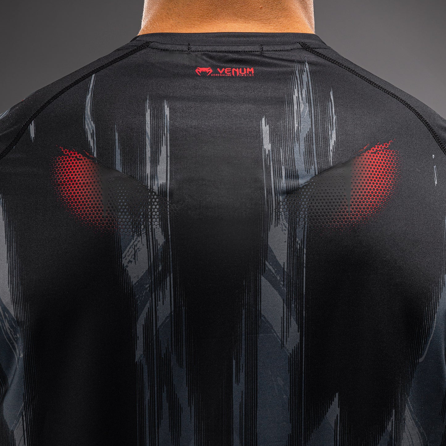 Venum Demon Dry Tech T-Shirt - Black/Grey