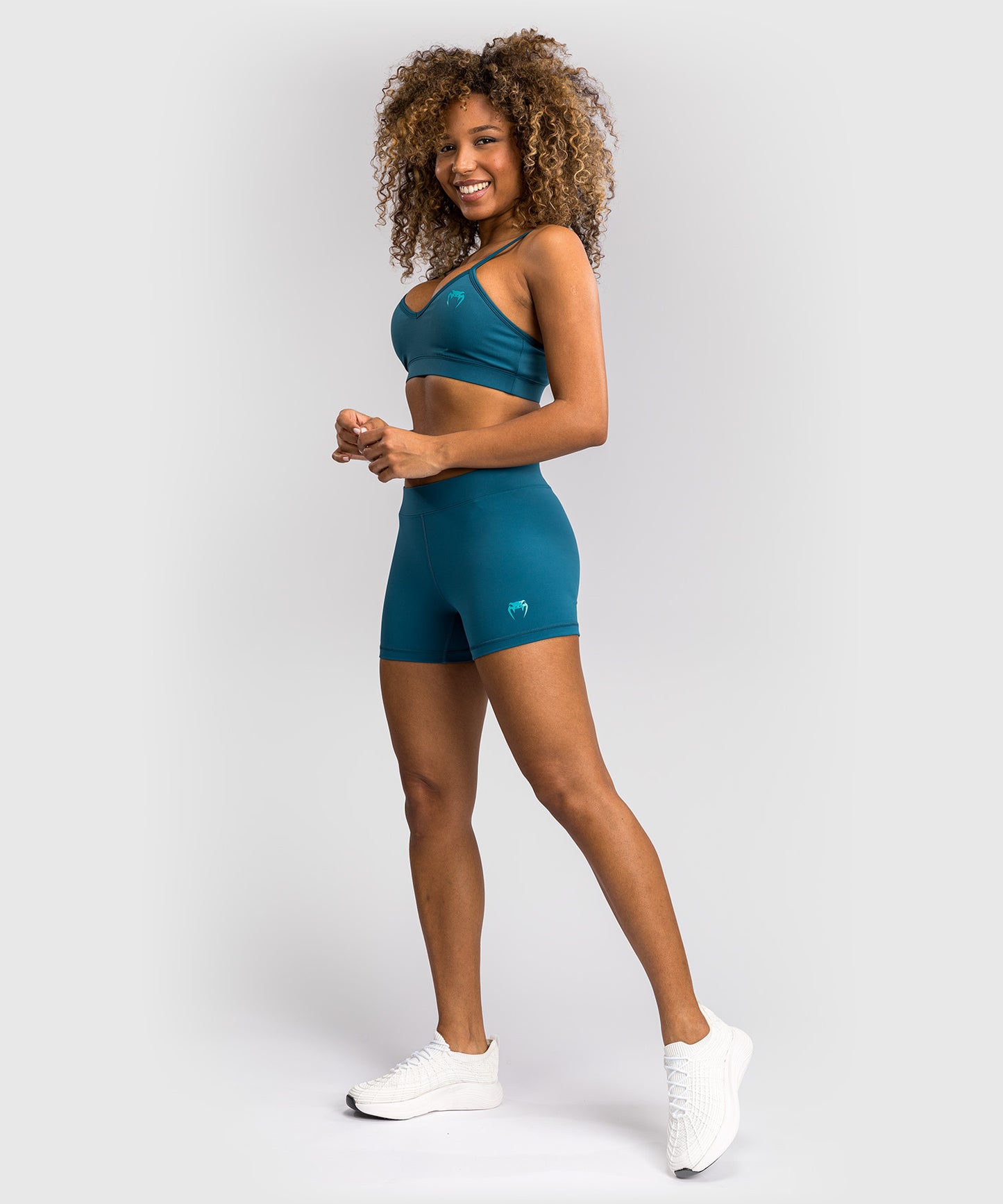 Venum x Demi Women’s Vale Tudo Shorts - Azur Blue