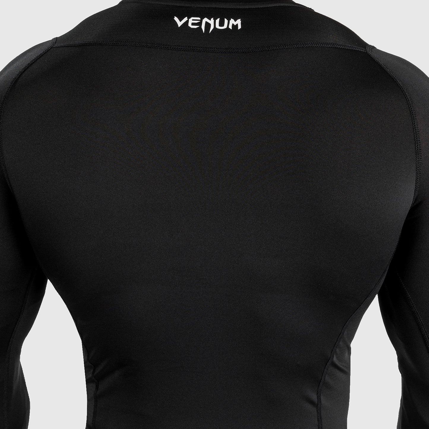 Venum Attack Men's Long Sleeve Rashguard - Black/Grey
