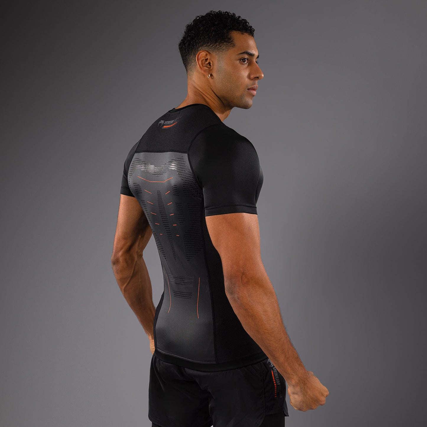 Venum Technical 3.0 Short Sleeve Rashguard - Graphite