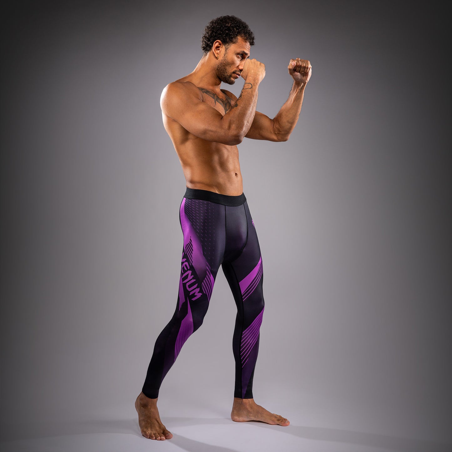 Venum No-Gi 6.0 Spats - Black/Purple
