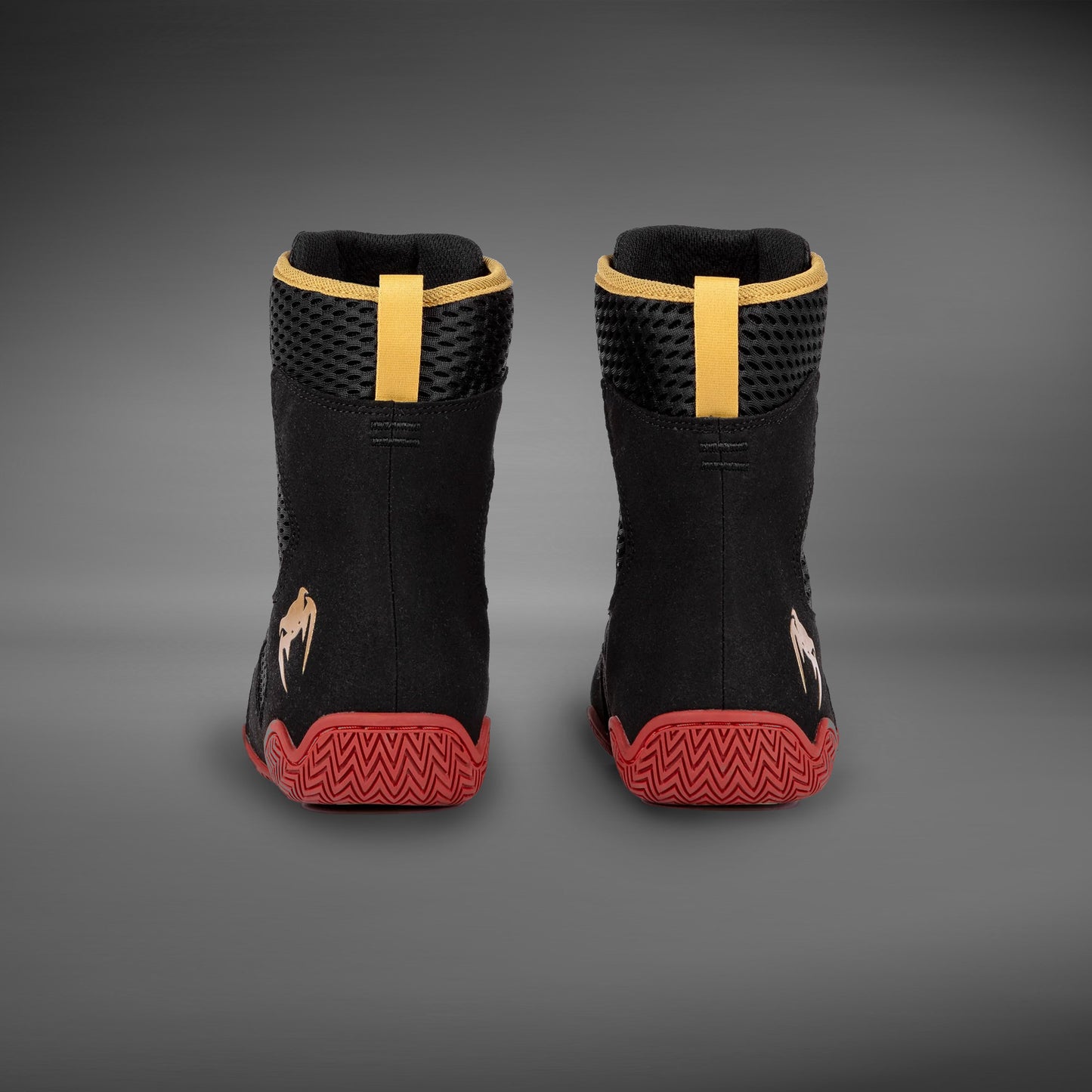 Venum Contender Boxing Shoes - Black/Gold/Red