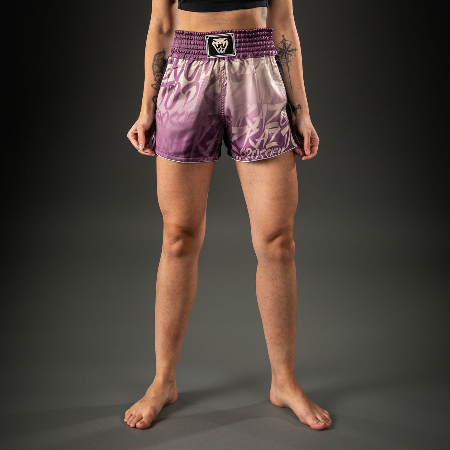Kaz x Venum Muay Thai Shorts - Dusky Orchid
