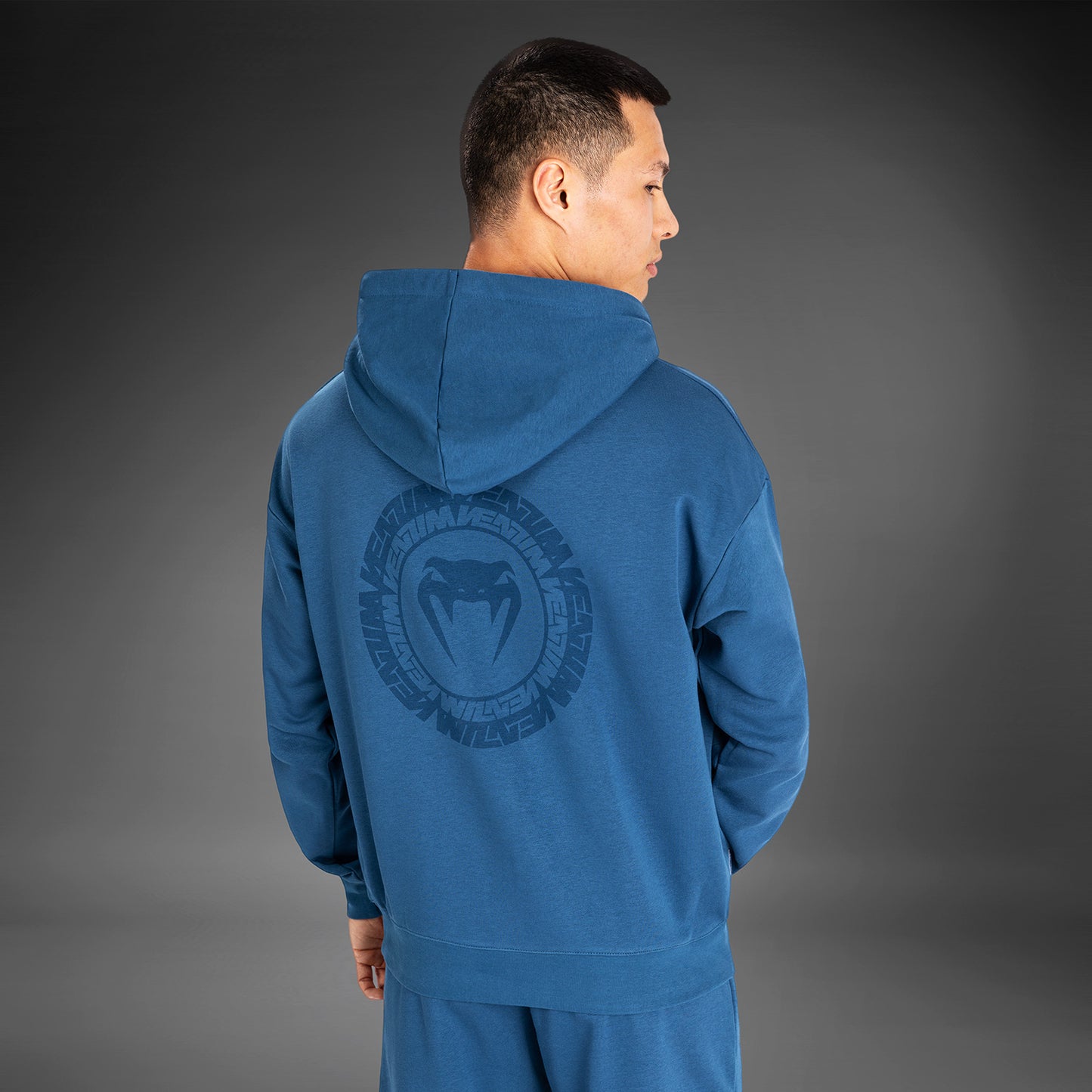 Venum Vortex XL Men's Hoodie - Navy Blue