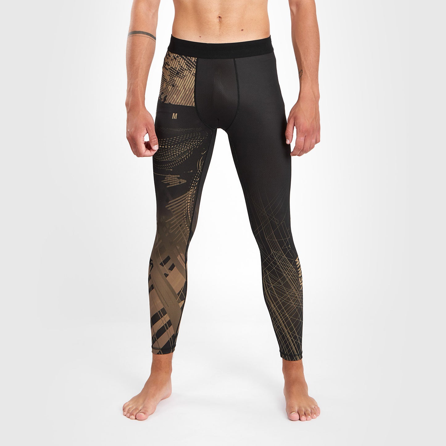 Venum Gorilla Jungle Spats - Black/Sand