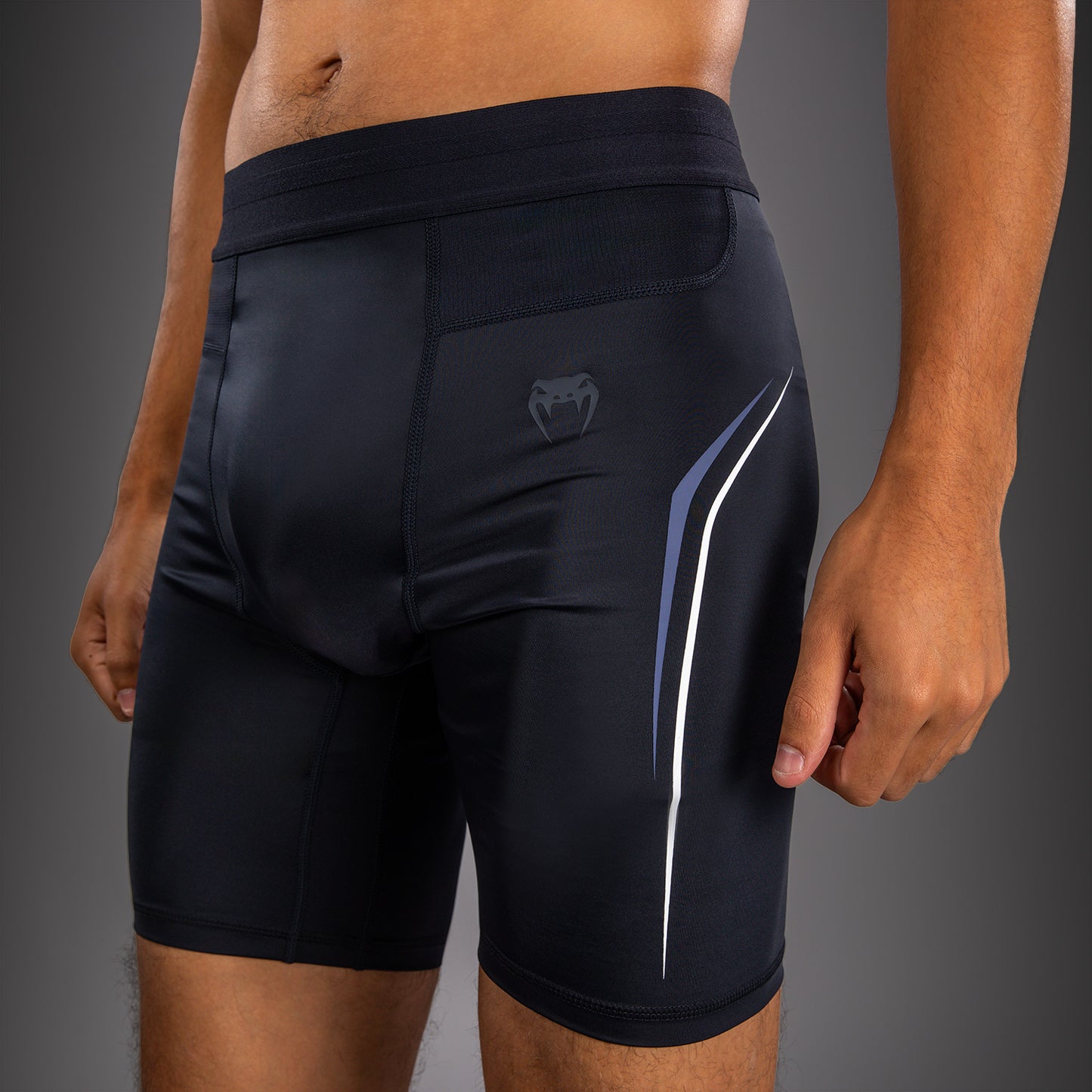 Venum G-Core Vale Tudo Shorts - Navy Blue/White