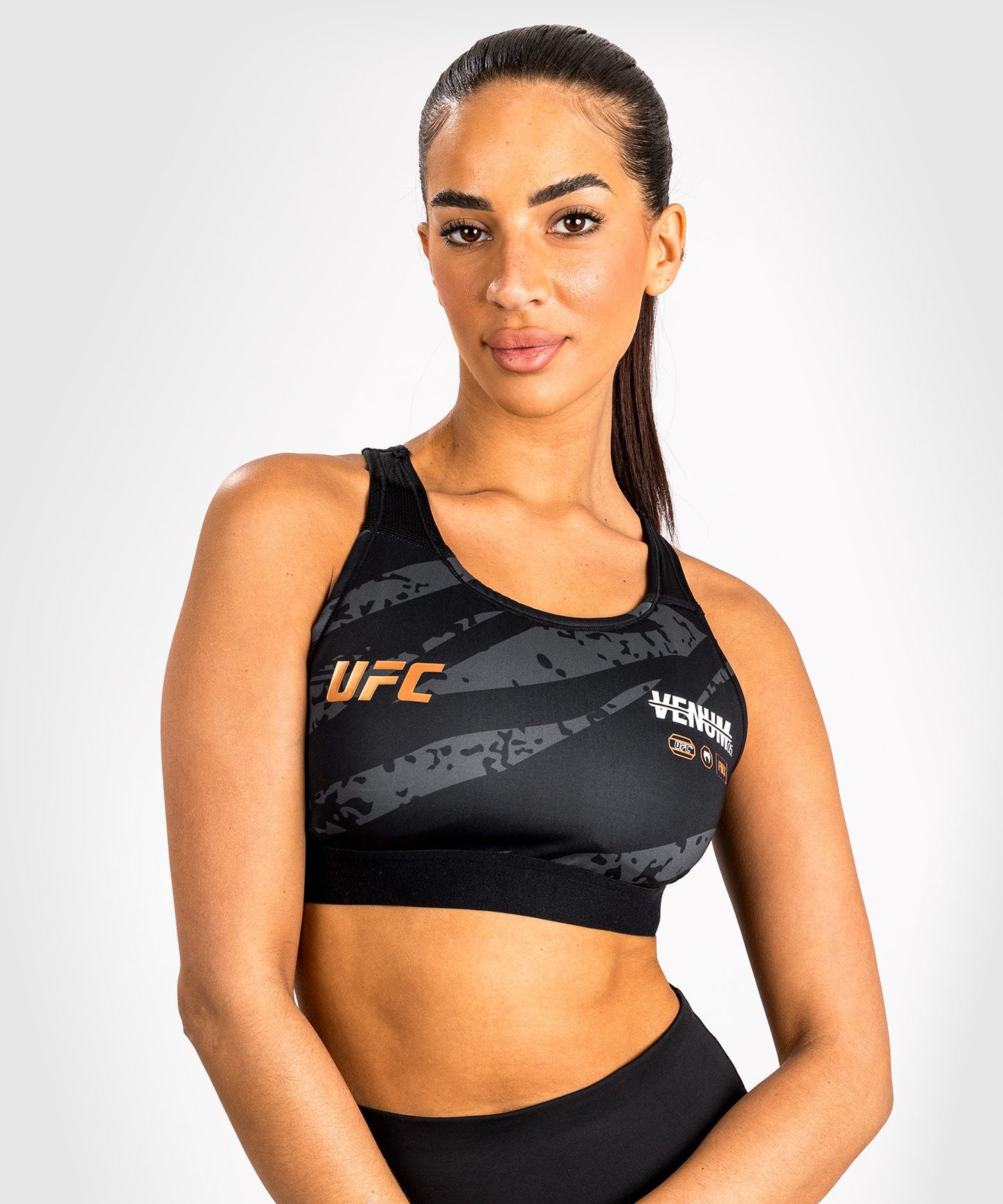 UFC Adrenaline by Venum Fight Week Women’s Sports Bra - Urban Camo