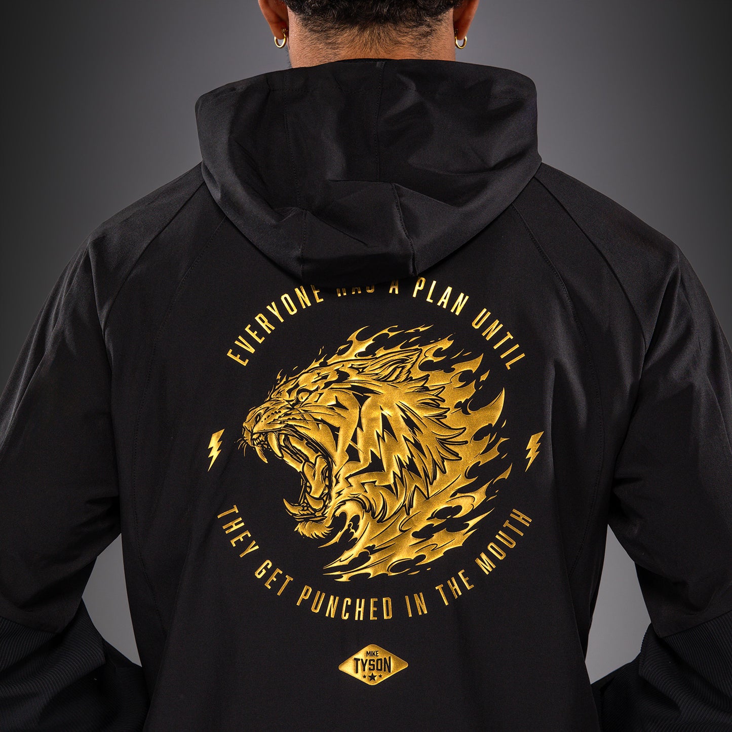 Venum x Mike Tyson Tiger Track Jacket - Black/Gold