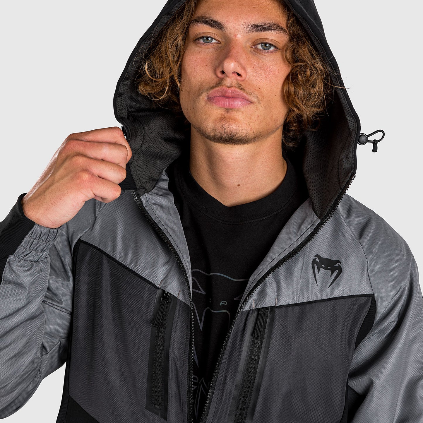 Venum Laser 3.0 Track Jacket - Black/Grey