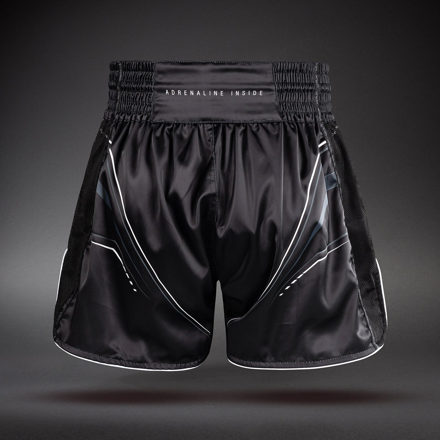 Venum Streamline Muay Thai Shorts - Black/White