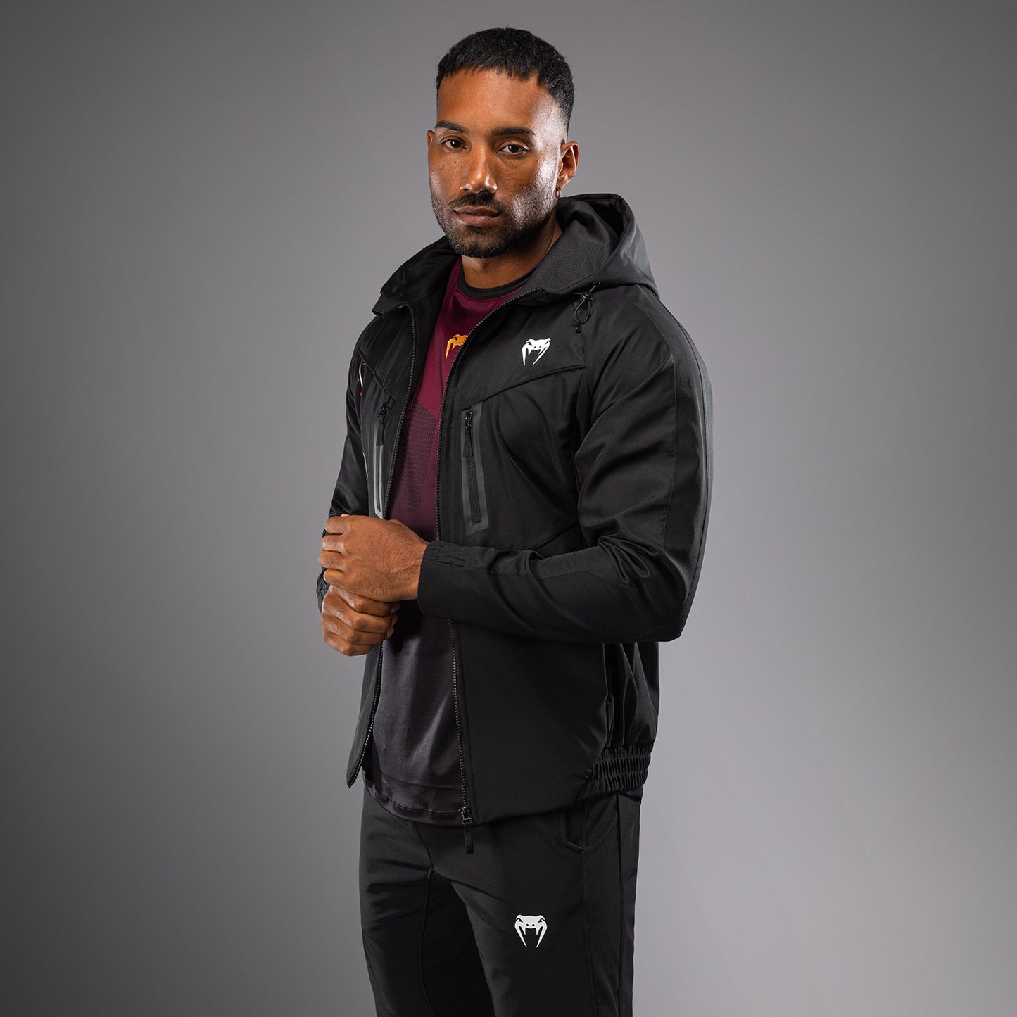 Venum Tactical XT Track Jackets - Black/Fire Red