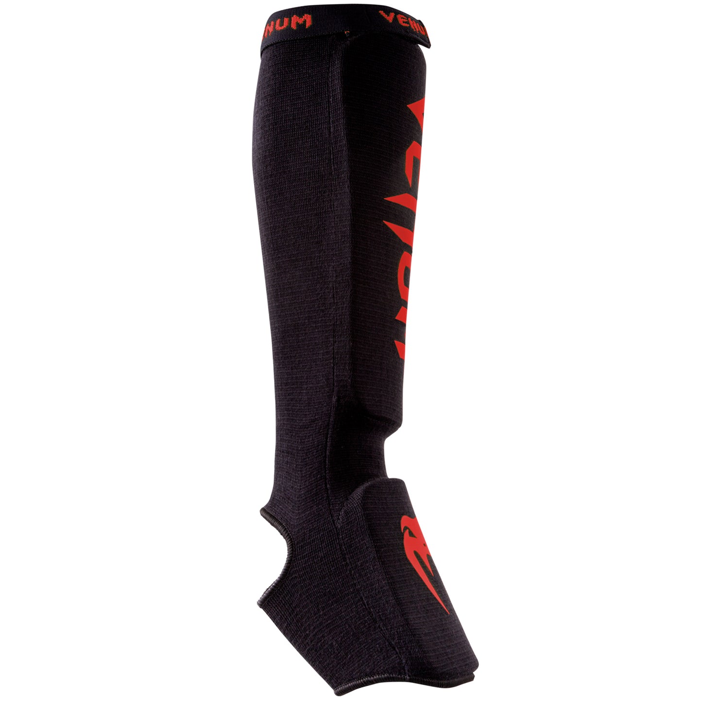 Venum Kontact Shin Guards - Black/Red