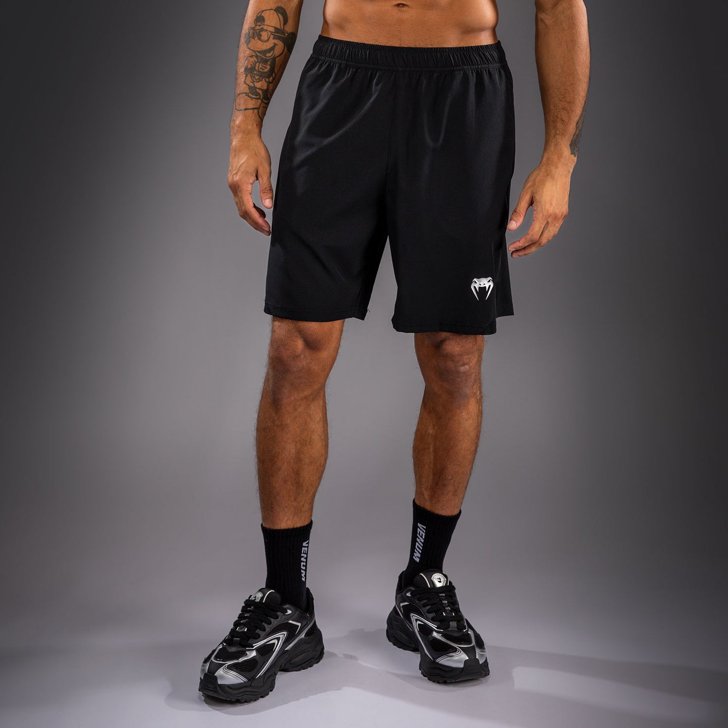 Venum Contender Training Shorts - Black/Silver