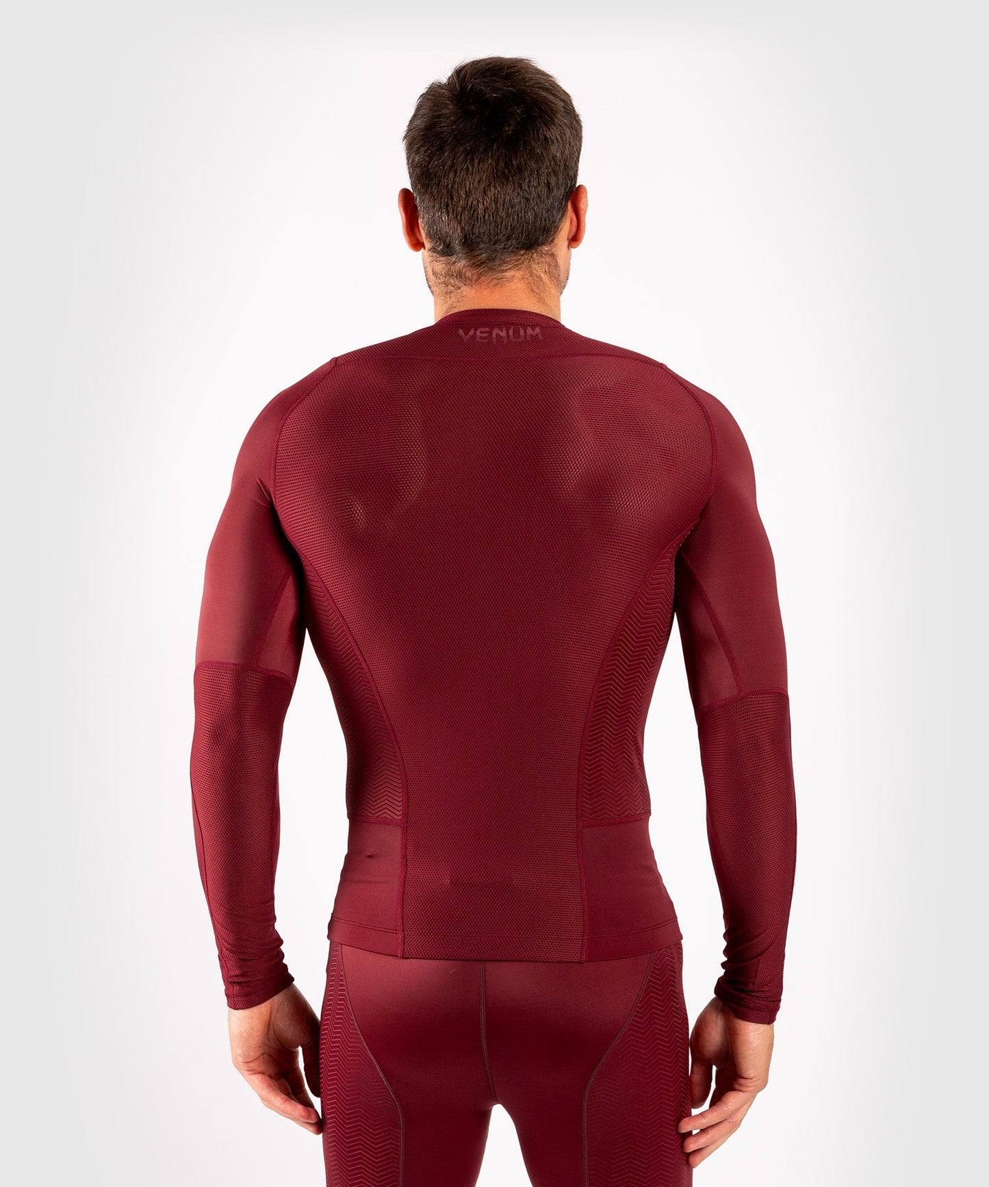 Venum G-Fit Rashguard - Long Sleeves - Burgundy