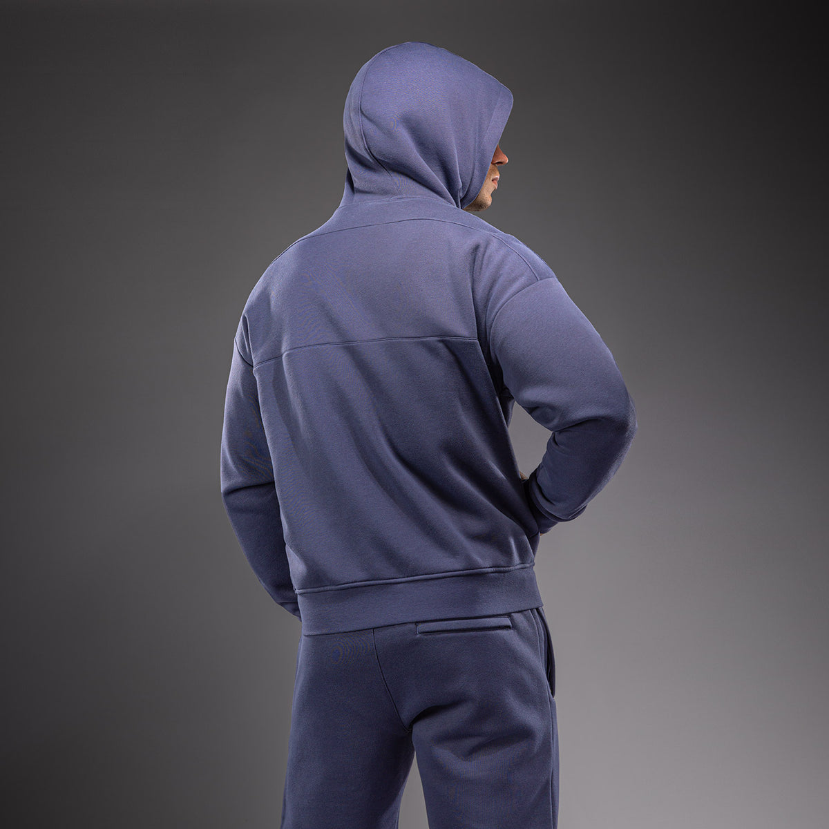 Venum Attack Fleece & Weave Track Jacket - Blue