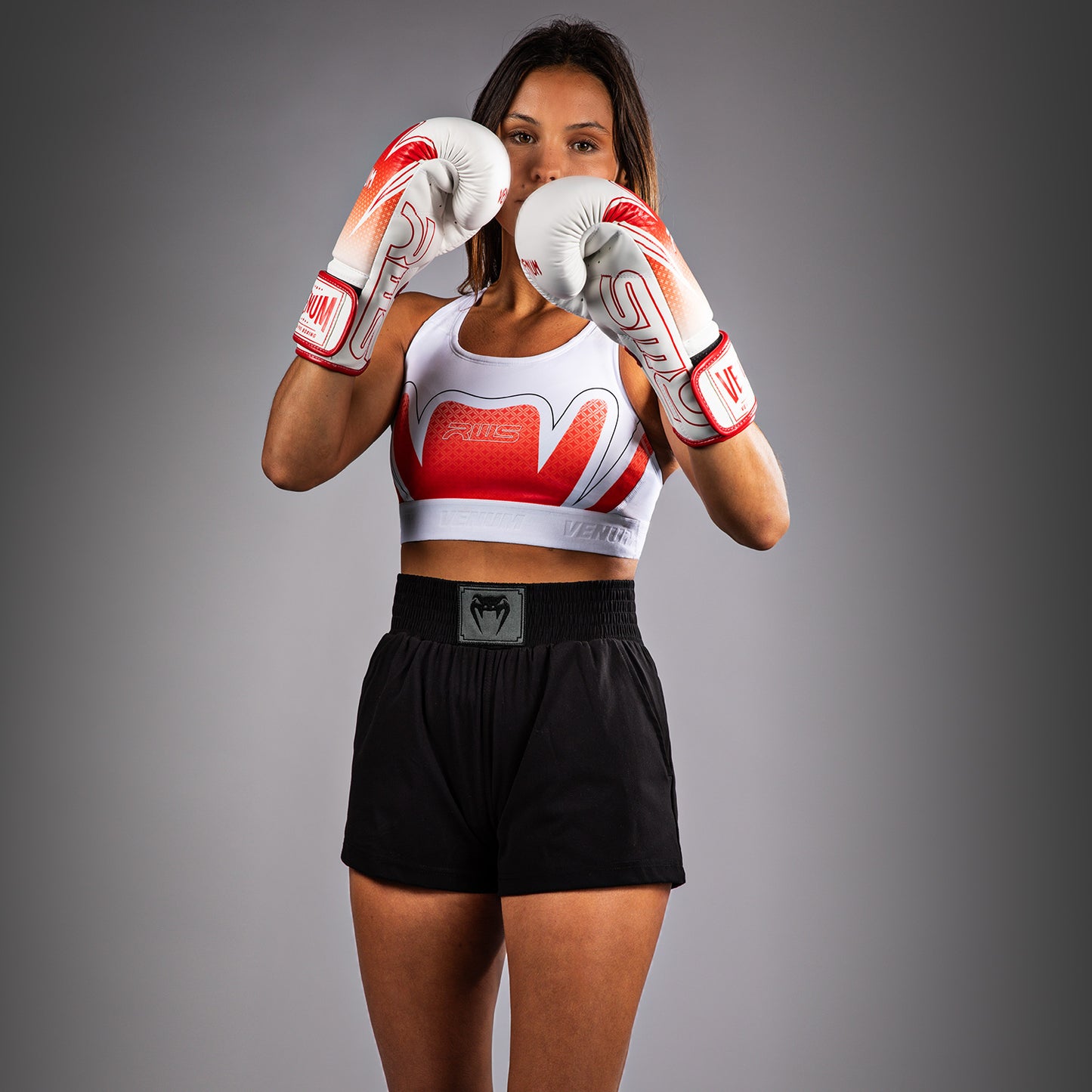 Venum x RWS 2.0 Women’s Sports Bra - White/Red