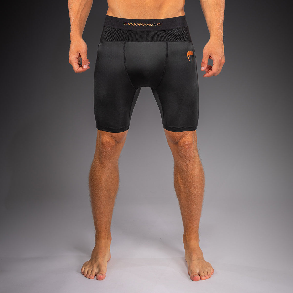 Venum G-Fit Revolution Vale Tudo Shorts - Black/Copper