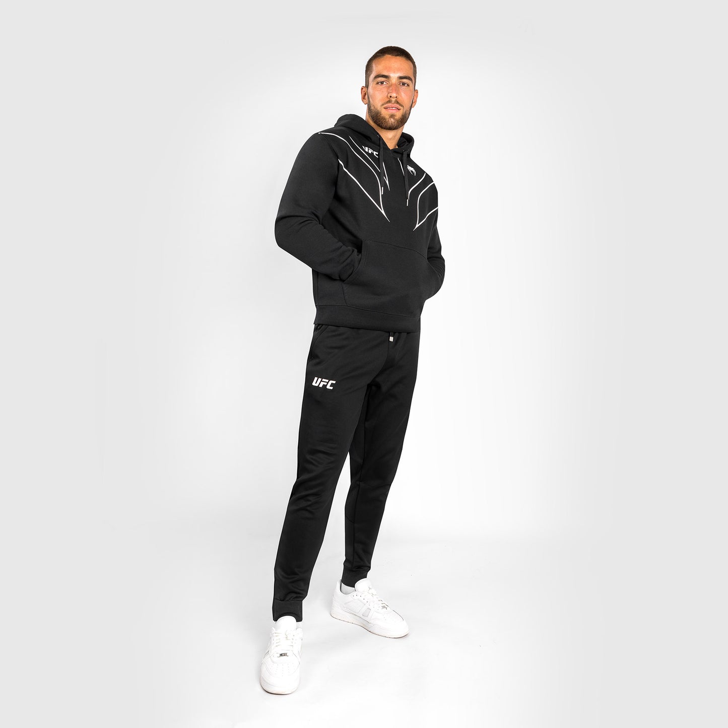 UFC Venum Fight Night 2.0 Replica Men's Hoodie - Black