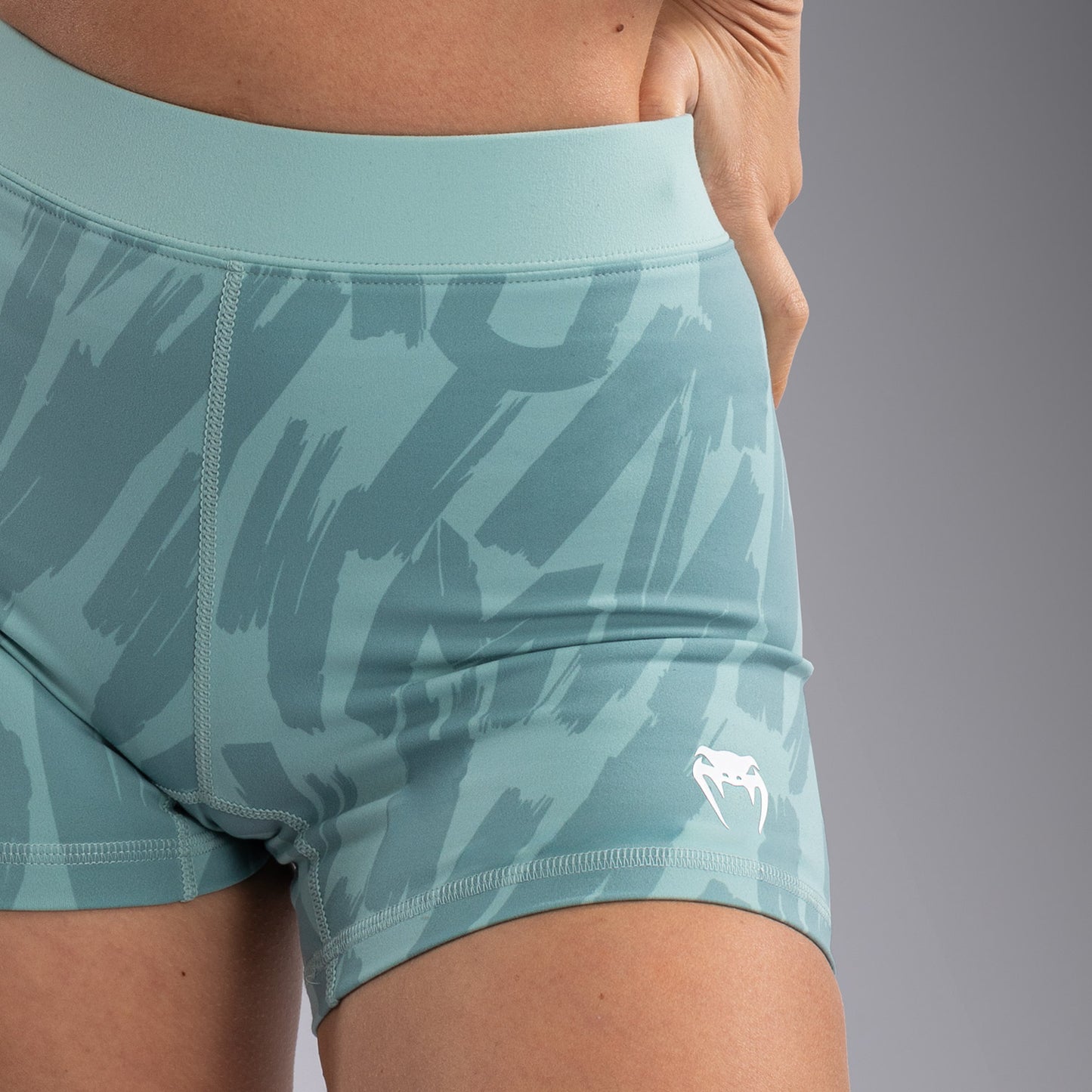 Venum Graffiti Women’s Compression Shorts - Aqua