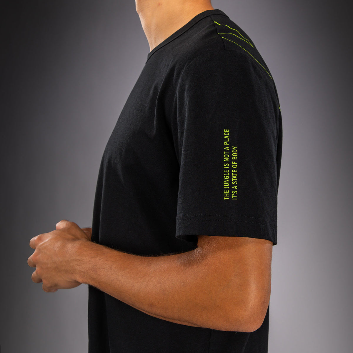 Venum Amazonia Reborn T-Shirt - Black/Green