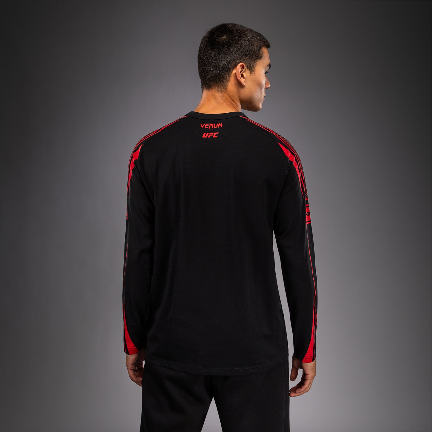Venum UFC Unity by Venum Authentic Fight Week Men's Long Sleeve T-Shirt - Black