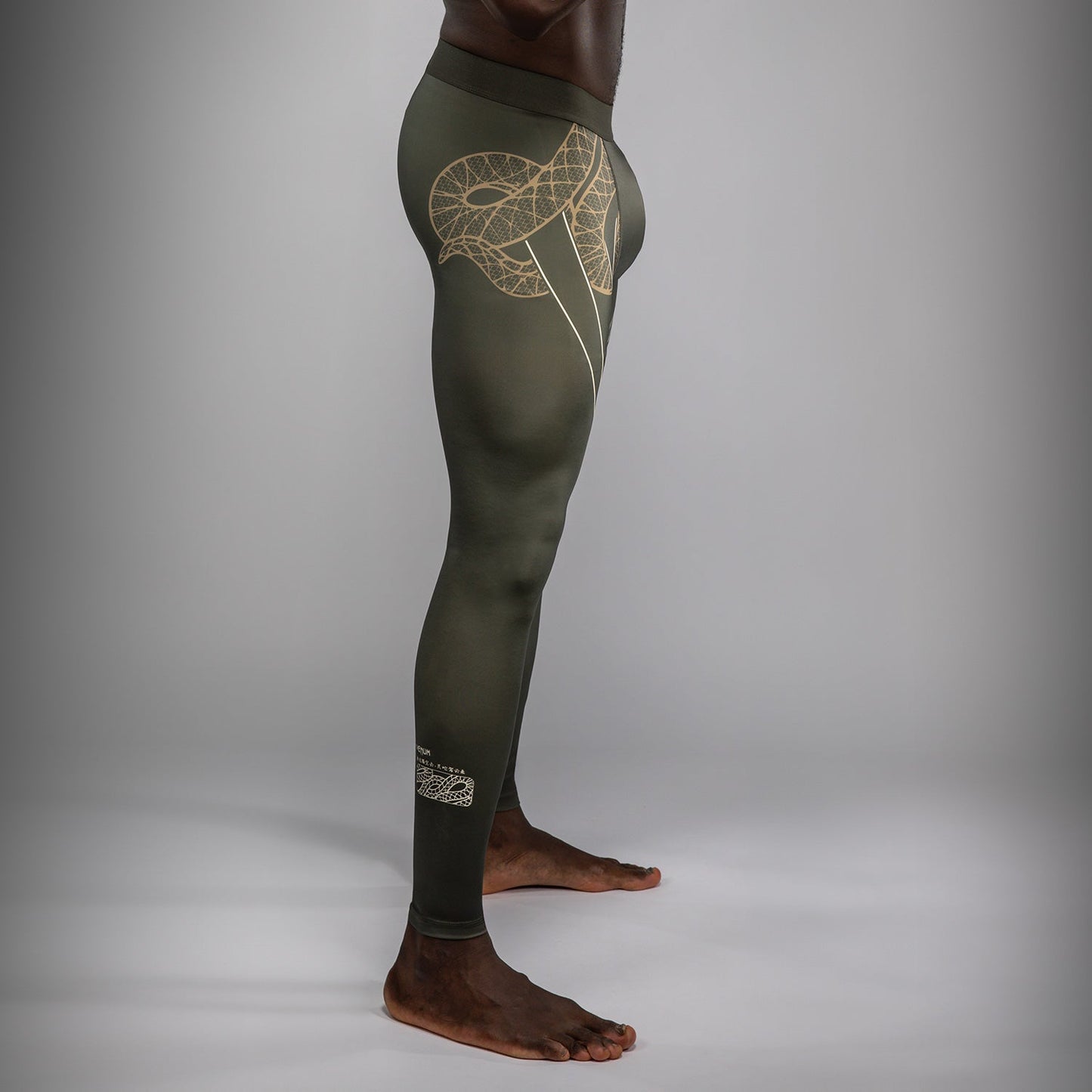 Venum Serpenti Spats - Khaki/Bronze/Ivory