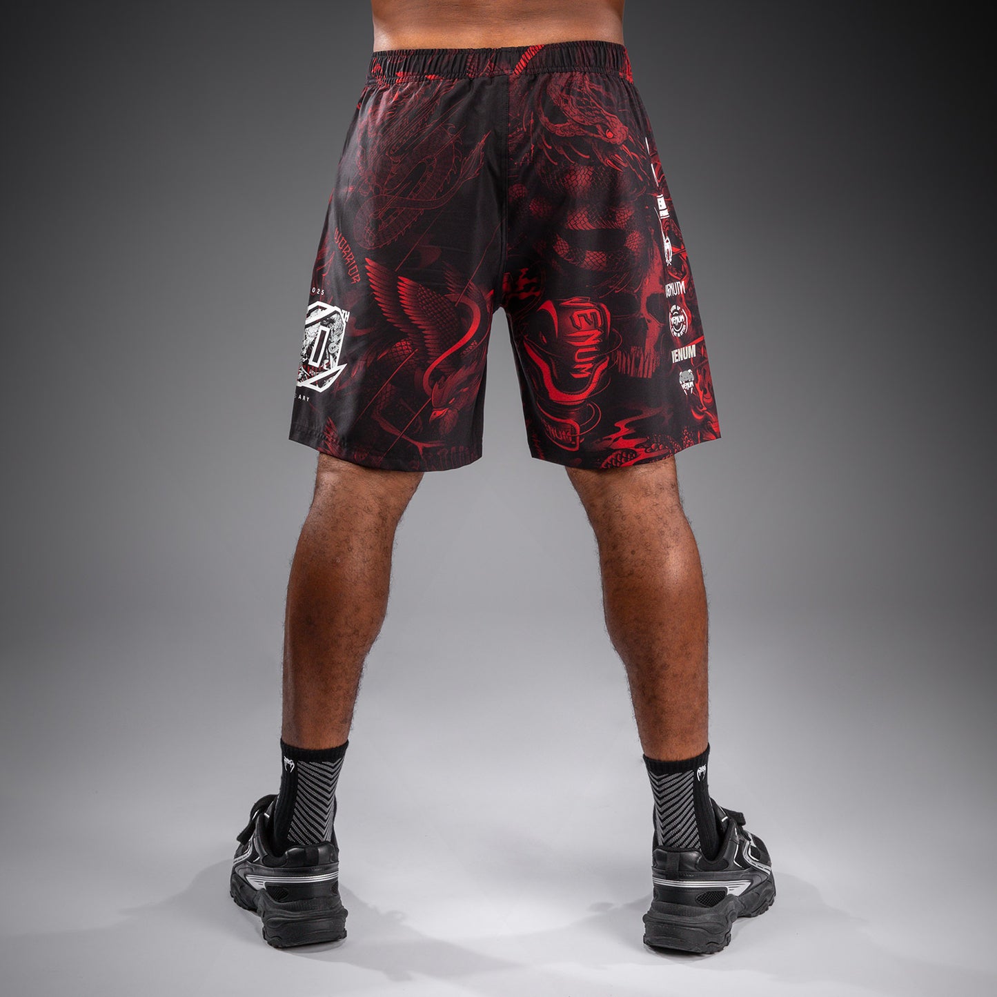 Venum 20th Anniversary Training Shorts - Black/Red