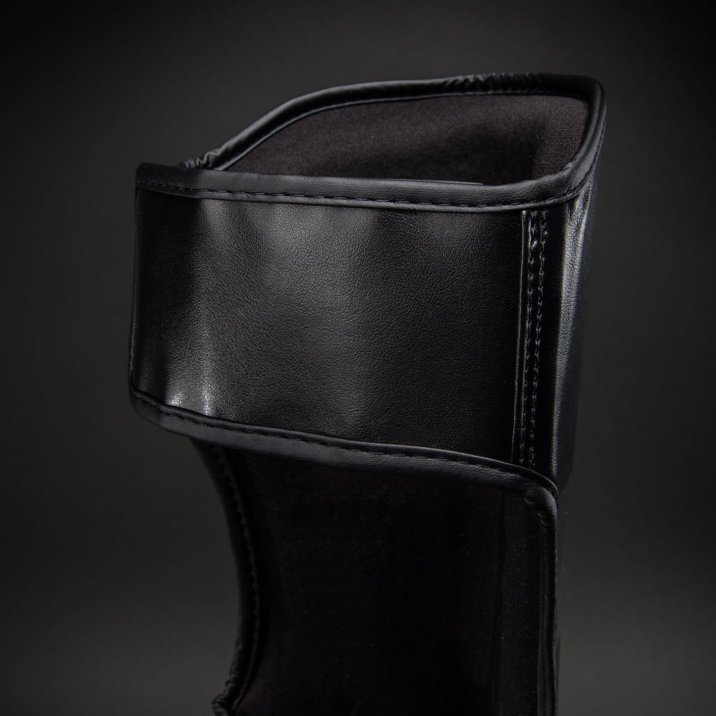 Ringhorns Charger by Venum Shin Guards - Black/Gold