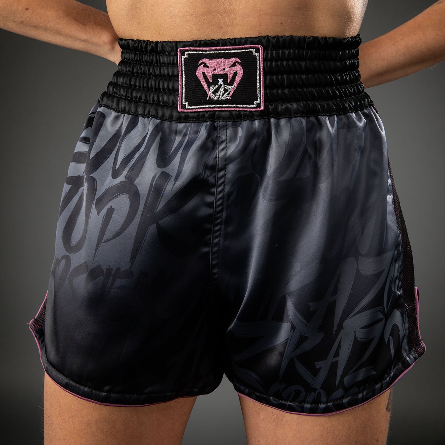 Kaz x Venum Muay Thai Shorts - Black