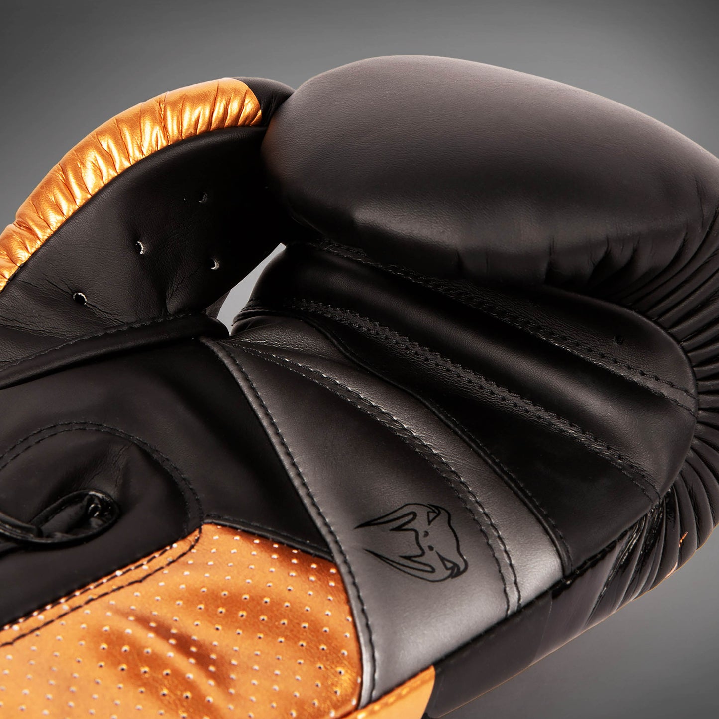 Venum Elite Evo Boxing Gloves - Black/Bronze