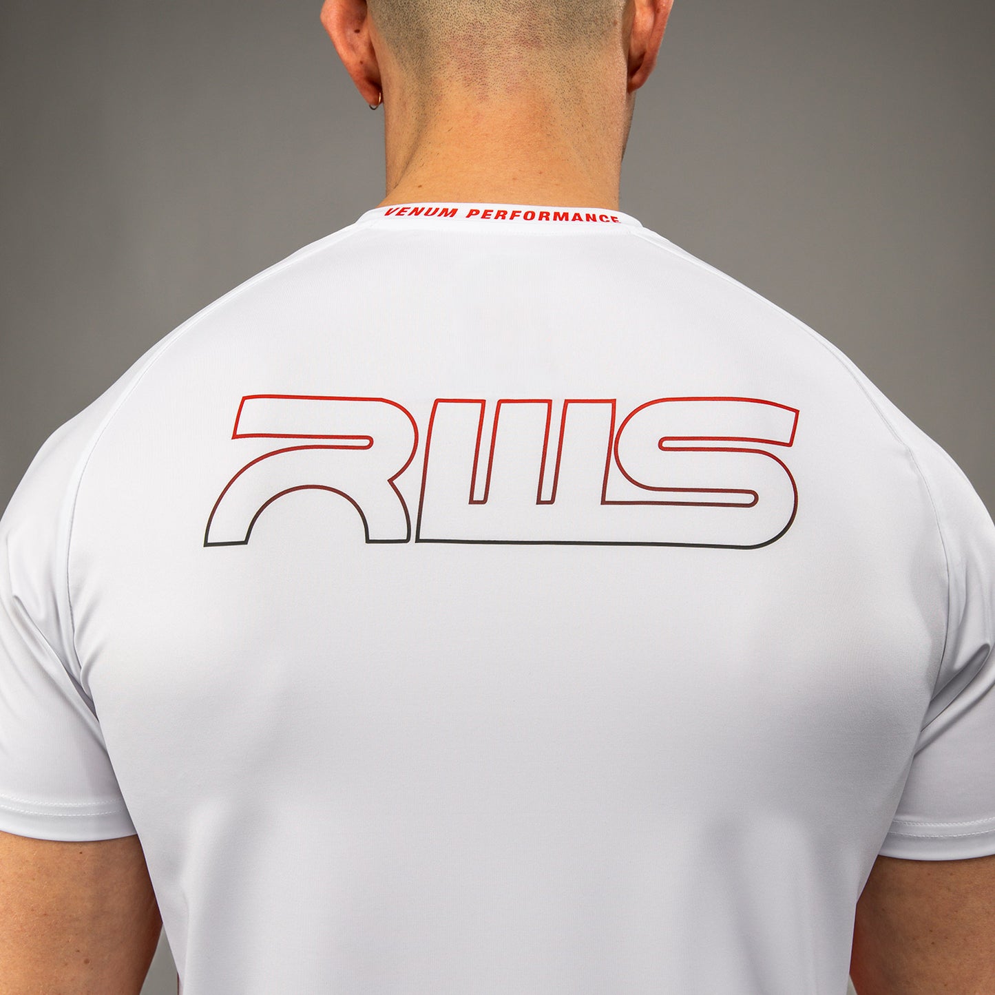 Venum x RWS 2.0 Men’s Dry-Tech T-Shirt - White/Red