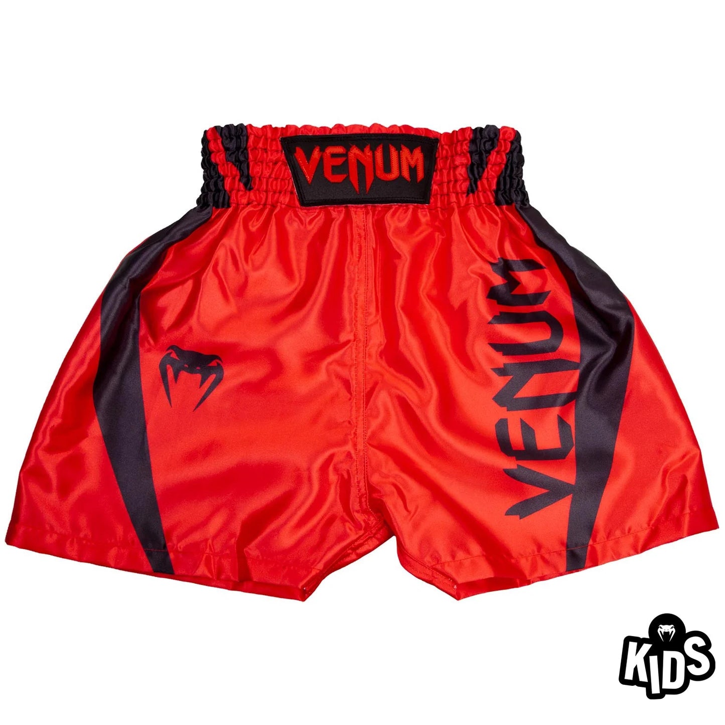 Venum Elite Kids Boxing Shorts - Red/Black