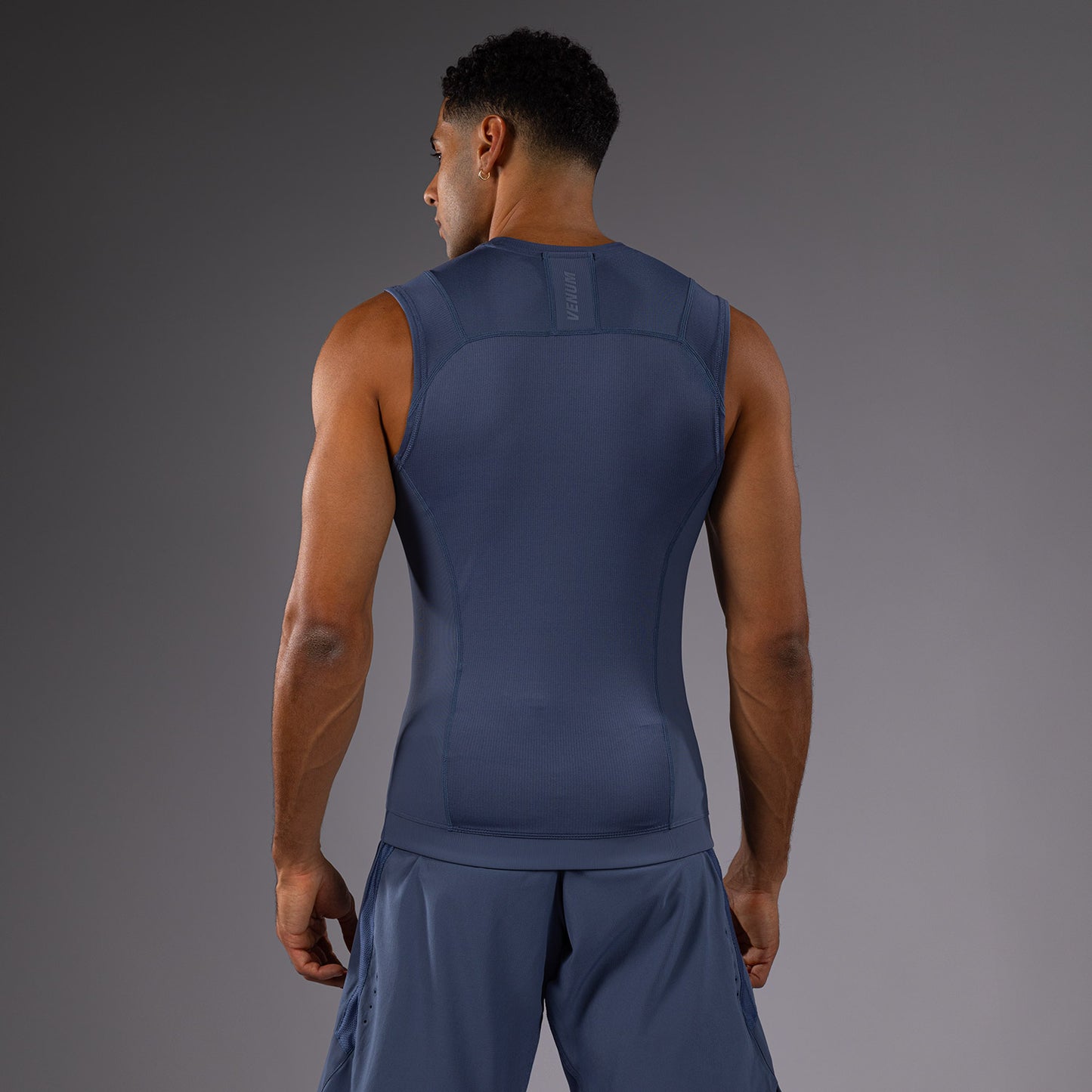 Venum G-Fit Air Men's Sleeveless Rashguard - Foggy Blue