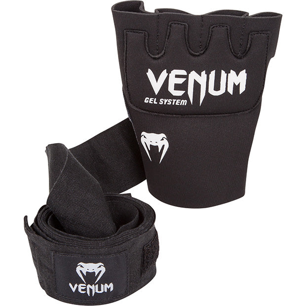 Venum Kontact Gel Glove Wraps - Black