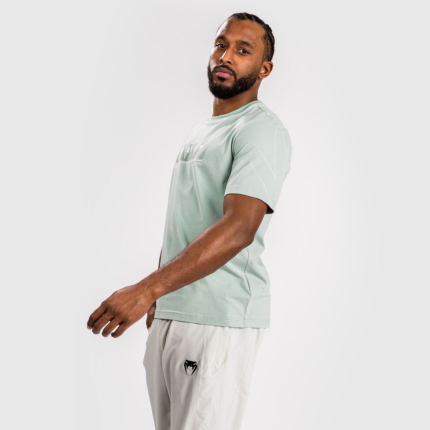 Venum Snake Print T-Shirt - Aqua Green