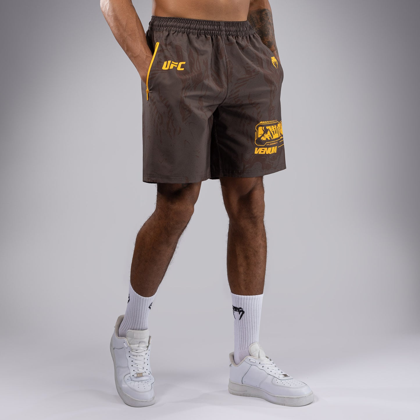 UFC Fusion by Venum Fight Week Men’s Performance Short - Earthen Brown