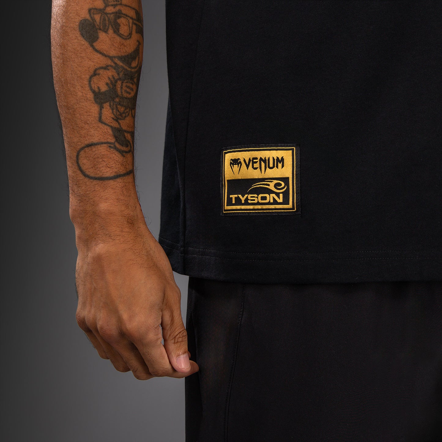 Venum x Mike Tyson Tiger T-Shirt - Black/Gold